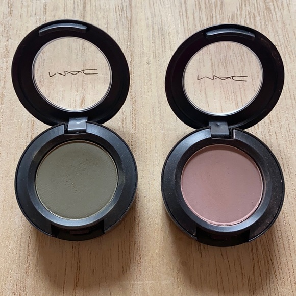 MAC Cosmetics Makeup Mac Eyeshadow Lot Of 2 Flourishing Matte A47